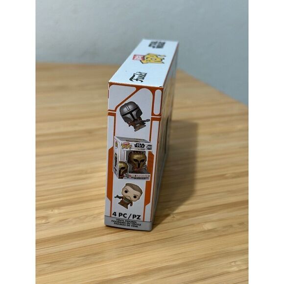 Funko Star Wars: the Mandalorian Heavy Mandalorian Bitty Pop! 4-Pack Figure - Picture 3 of 4